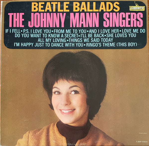 The Johnny Mann Singers : Beatle Ballads (LP, Album, Mono, Mon)