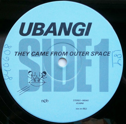 Ubangi : They Came From Outer Space (12")