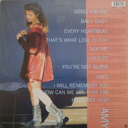 Amy Grant : Heart In Motion (LP, Album, Bla)