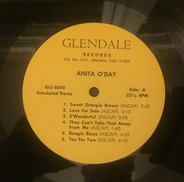 Anita O'Day : Once Upon A Summertime (LP, Comp)