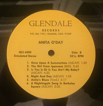 Anita O'Day : Once Upon A Summertime (LP, Comp)