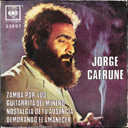 Jorge Cafrune : Zamba Por Vos (7", EP)