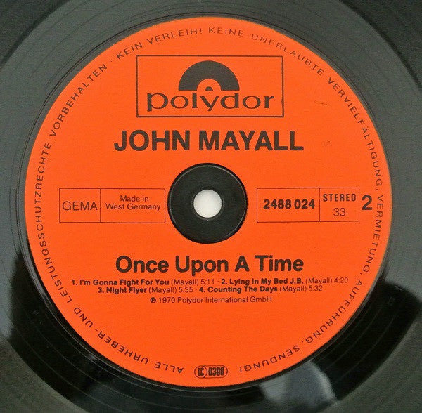 John Mayall : Once Upon A Time (2xLP, Comp, RE)