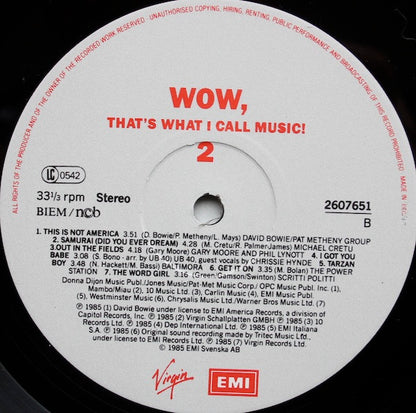 Various : Wow That's What I Call Music 2 (LP, Comp)