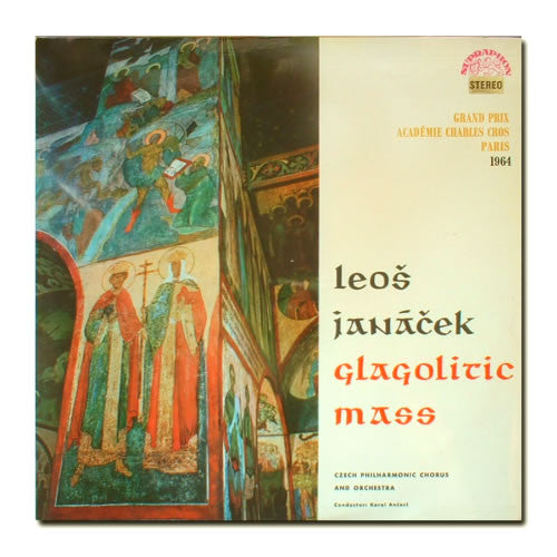 Leoš Janáček / Czech Singers Chorus and The Czech Philharmonic Orchestra, Karel Ančerl : Glagolitic Mass (LP, RP)