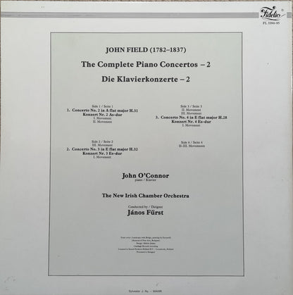 John Field (2), John O'Conor, The New Irish Chamber Orchestra, János Fürst : The Complete Piano Concertos - 2, Nos 2, 3, 4 (2xLP)