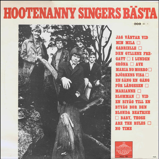 Hootenanny Singers : Hootenanny Singers Bästa (LP, Comp, RE)