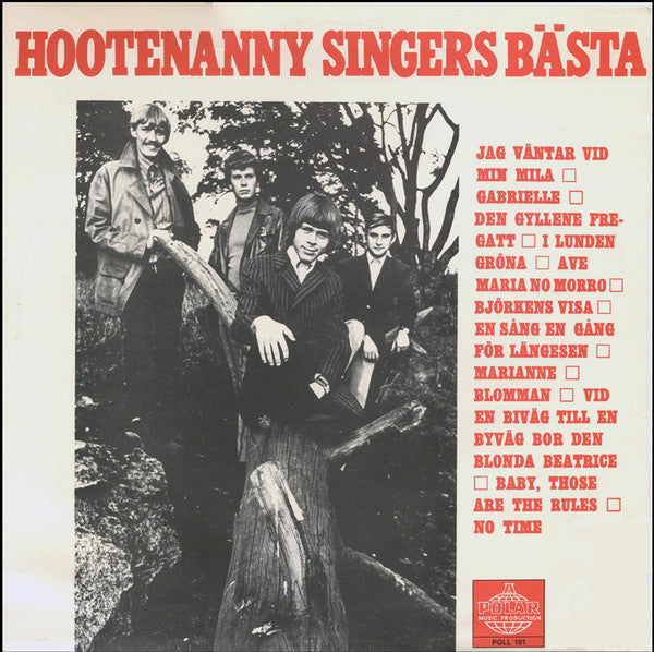 Hootenanny Singers : Hootenanny Singers Bästa (LP, Comp, RE)