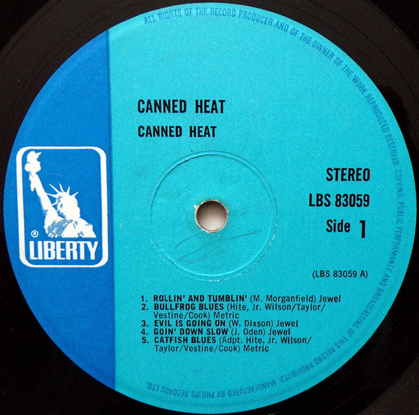 Canned Heat : Canned Heat (LP, Album)