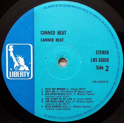 Canned Heat : Canned Heat (LP, Album)