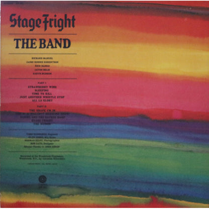 The Band : Stage Fright (LP, Album)