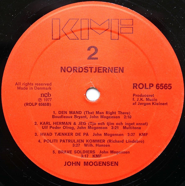 John Mogensen : Nordstjernen (LP, Album)