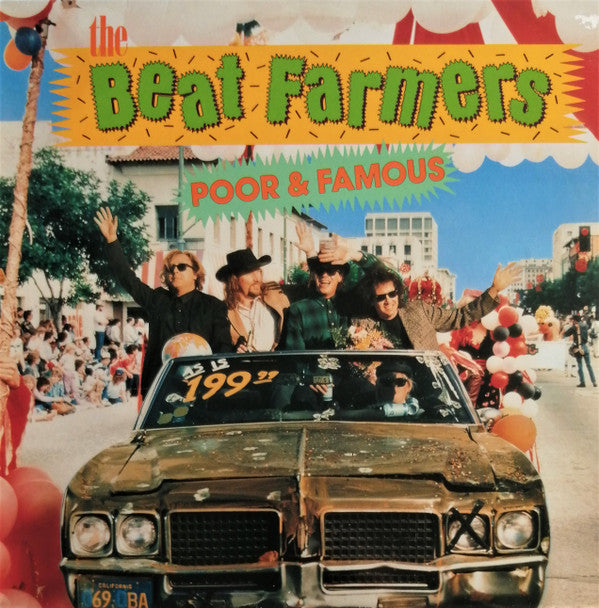 The Beat Farmers : Poor & Famous (LP, Album)