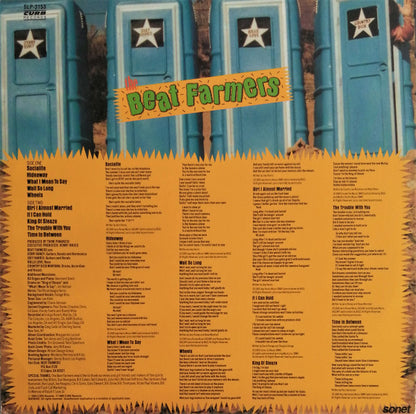 The Beat Farmers : Poor & Famous (LP, Album)