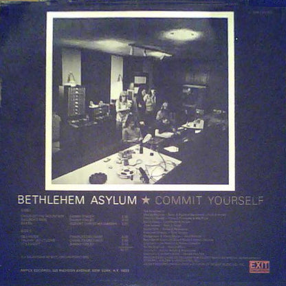 Bethlehem Asylum : Commit Yourself (LP, Album, Son)