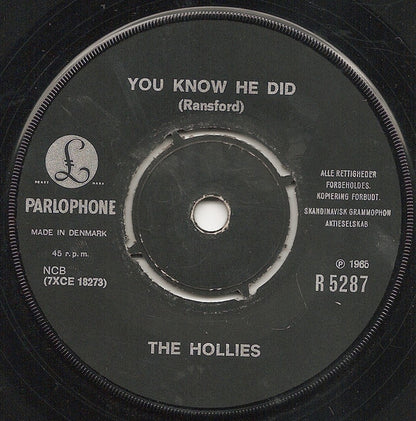 The Hollies : I'm Alive (7", Single)