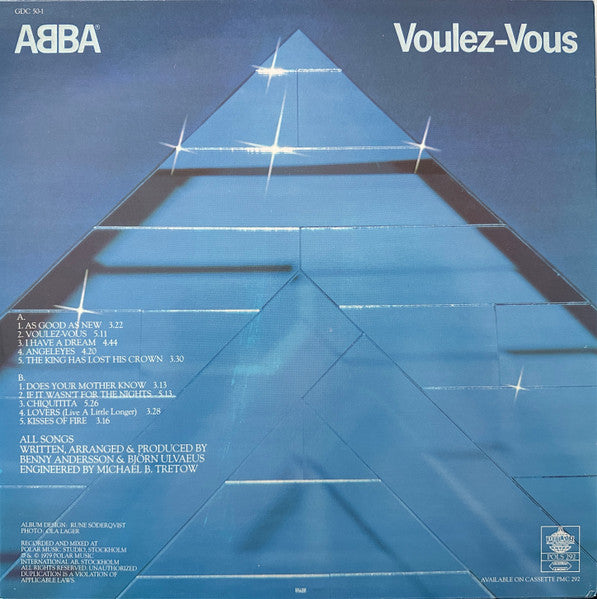 ABBA : Voulez-Vous (LP, Album, RE)