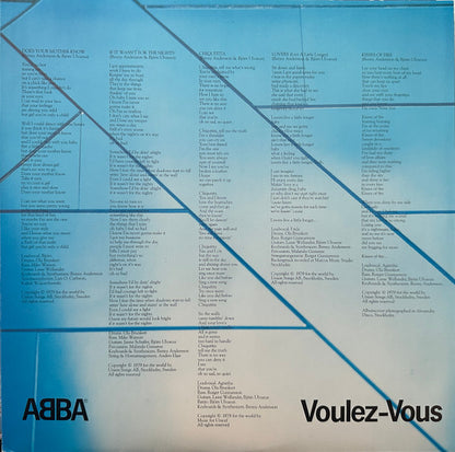 ABBA : Voulez-Vous (LP, Album, RE)