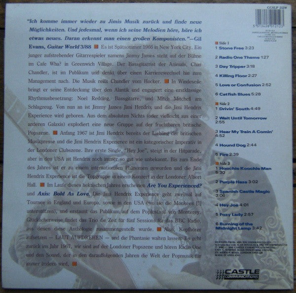 The Jimi Hendrix Experience : Radio One (LP, Whi + LP, S/Sided, Whi + Ltd, Num, Gat)