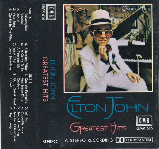 Elton John : Greatest Hits (Cass, Comp, Unofficial)