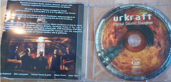 Urkraft : Eternal Cosmic Slaughter (CD, Album)