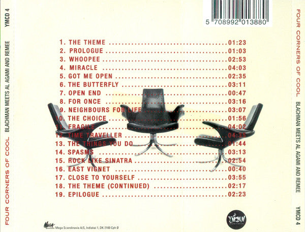 Thomas Blachman Meets Al Agami And Remee : Four Corners Of Cool (CD, Album)