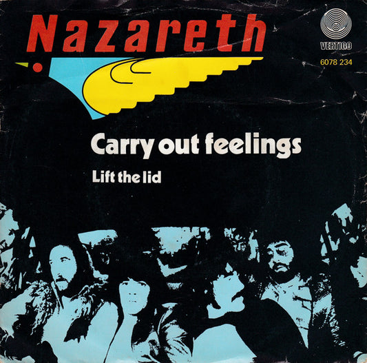 Nazareth (2) : Carry Out Feelings (7", Single)