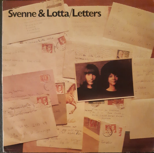 Svenne & Lotta : Letters (LP, Album, RE)