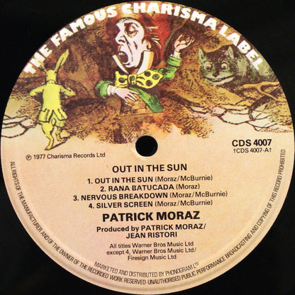 Patrick Moraz : Out In The Sun (LP, Album)