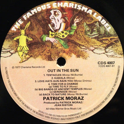 Patrick Moraz : Out In The Sun (LP, Album)