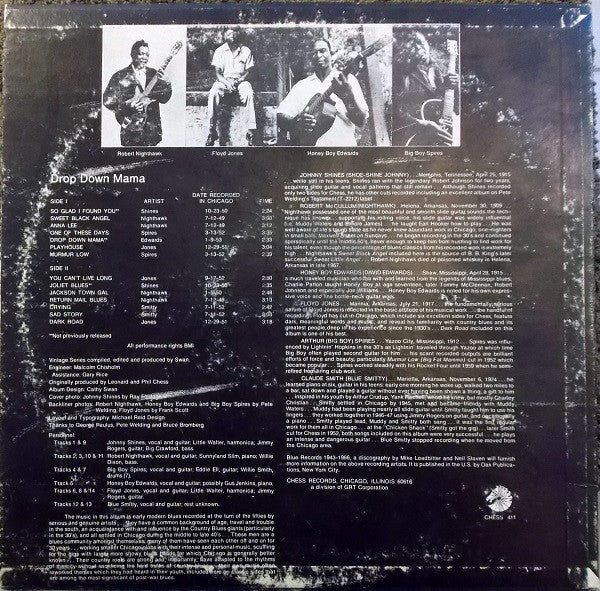 Various : Drop Down Mama (LP, Comp)