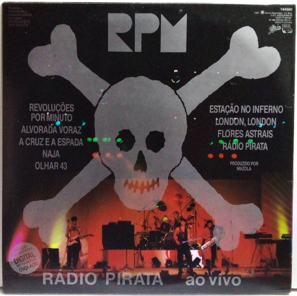 RPM (3) : Rádio Pirata Ao Vivo (LP, Album, RCA)