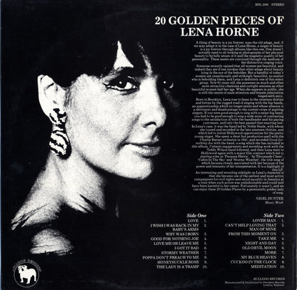 Lena Horne : 20 Golden Pieces Of Lena Horne (LP, Comp)