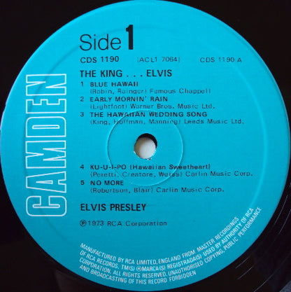 Elvis Presley : The King...Elvis (LP, Comp)