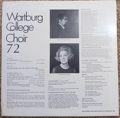 The Wartburg College Choir, James Fritschel : 72 (LP)