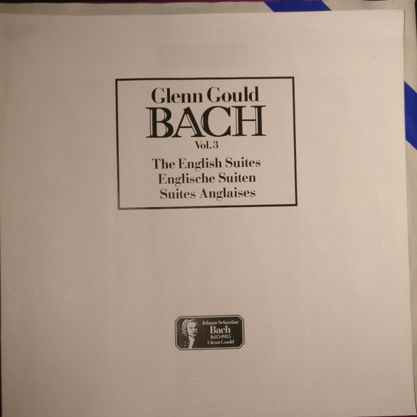 Johann Sebastian Bach, Glenn Gould : The English Suites - Englische Suiten - Suites Anglaises (2xLP, RM + Box, RE)