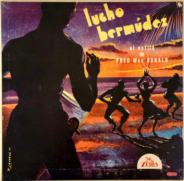 Lucho Bermudez : Al Estilo De Fred MacDonald Piano Y Ritmos (10", Album)