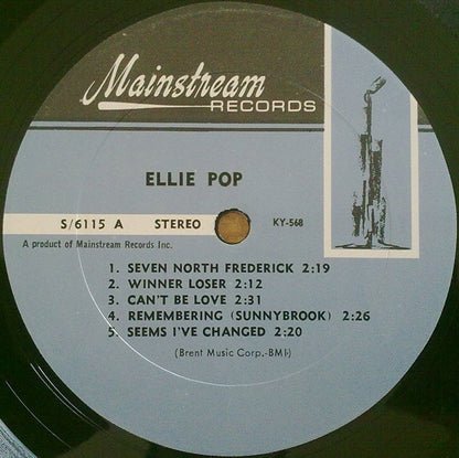 Ellie Pop : Ellie Pop (LP, Album)