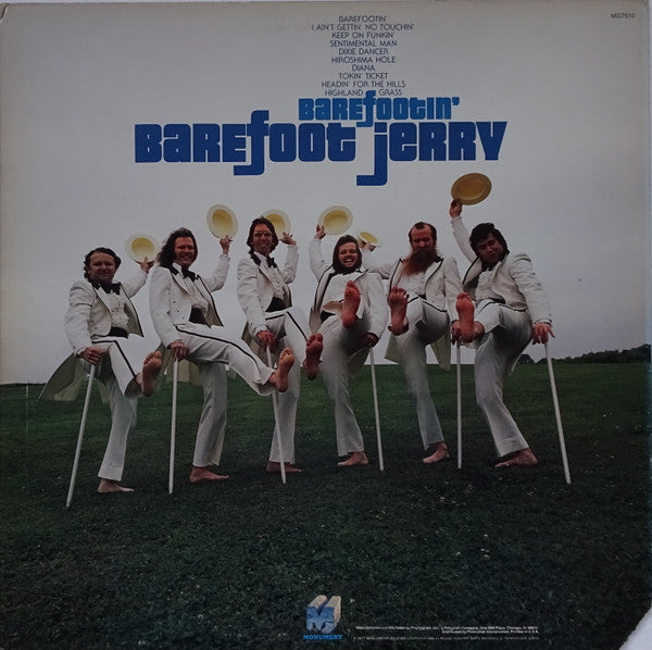 Barefoot Jerry : Barefootin' (LP, Album, Ter)