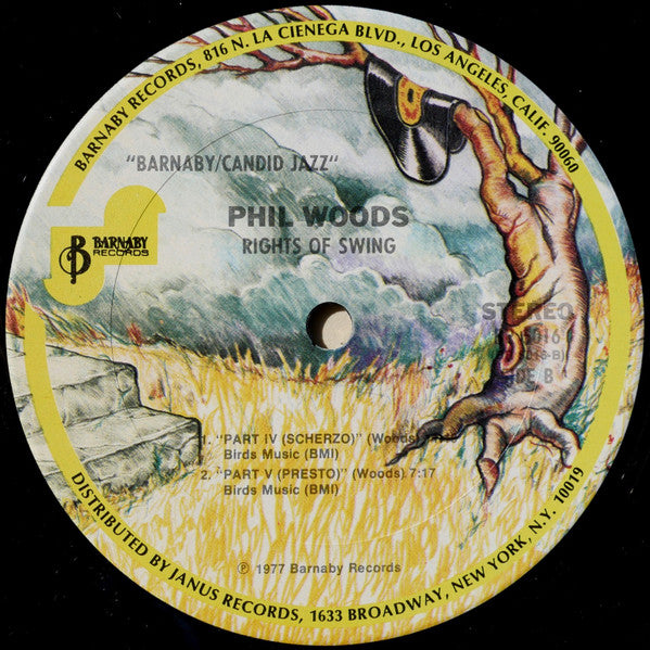 Phil Woods : Rights Of Swing (LP, Album, RE, Ter)