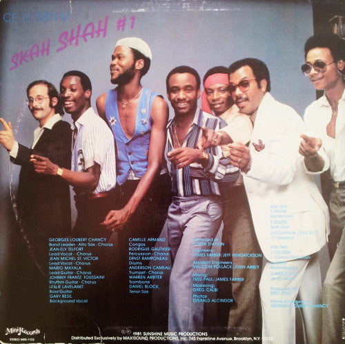 Skah Shah # 1 : This Is It / Ce Li Min'm (LP, Album)