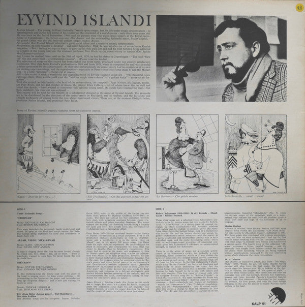 Eyvind Islandi : Eyvind Islandi (LP)