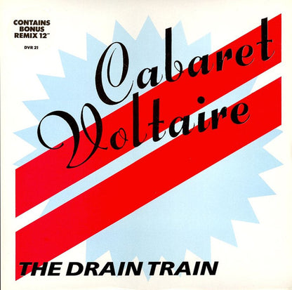 Cabaret Voltaire : The Drain Train (12", Single + 12", Single)