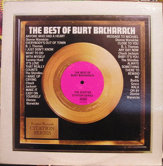 Various : The Best Of Burt Bacharach (LP, Comp)