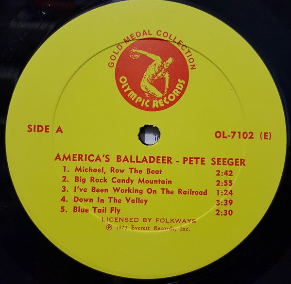 Pete Seeger : America's Balladeer (LP, Comp)