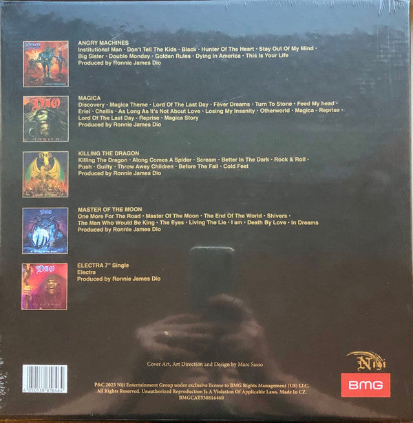 Dio (2) : The Studio Albums 1996 - 2004 (Box, Comp, Ltd + LP, Album, RE, RM, Hal + 2xLP, Al)