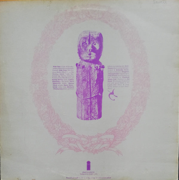 Fairport Convention : Liege & Lief (LP, Album, Rou)