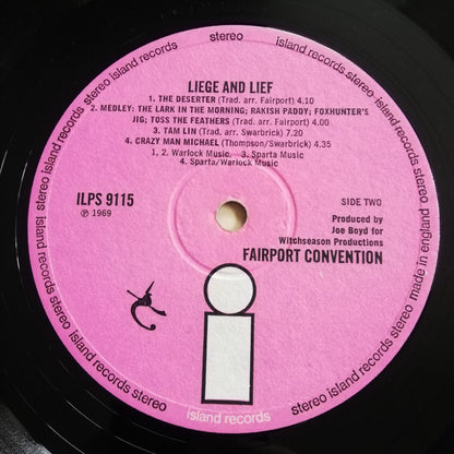 Fairport Convention : Liege & Lief (LP, Album, Rou)