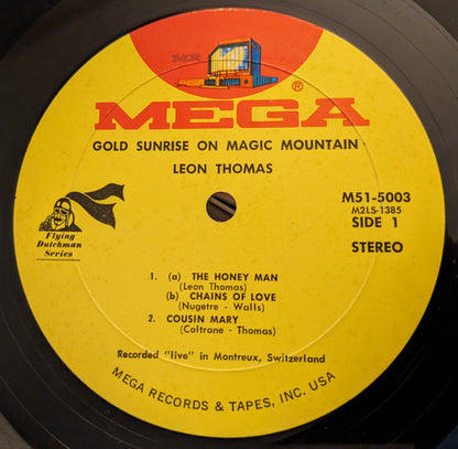 Leon Thomas : Gold Sunrise On Magic Mountain (LP, Album)