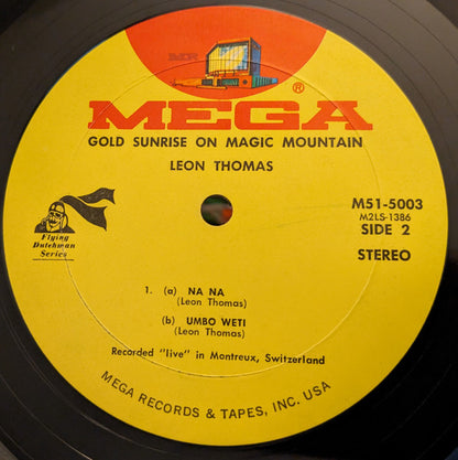 Leon Thomas : Gold Sunrise On Magic Mountain (LP, Album)